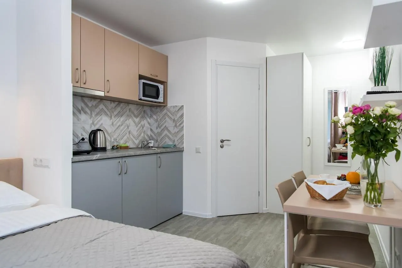 Apartmán Апартаменти Myfreedom Поруч Із Метро Кловська Kyjev Ukrajina